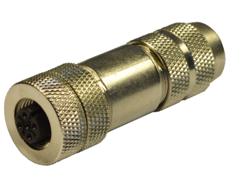 HTP 12F14000 M12 Female Straight Connector