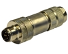 HTP 12M15000 M12 Male Straight Connector