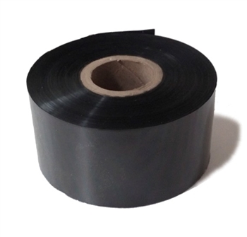 1.5" Black Hot Stamp Tape