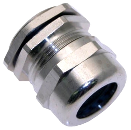 MCG-21 PG 21 Nickel Plated Brass Strain Relief Fitting