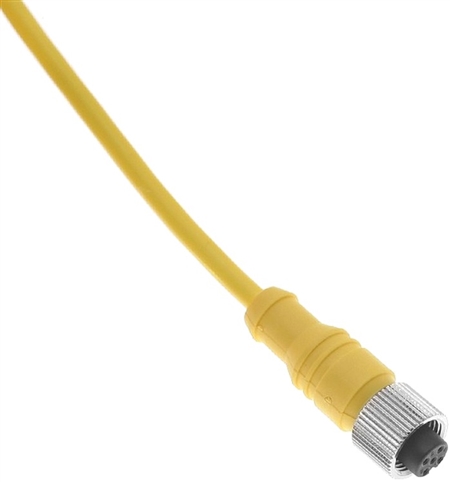 Mencom Micro DC Cordset - MDC-3FP-6M