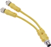 Mencom Micro DC Cordset - MDC-3YFF-2M