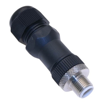 Mencom M12 4 Pole Plug - MDC-4MP-FW11