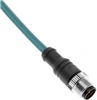 Mencom Ethernet Cordset Male Straight - MDE45-4MP-10M