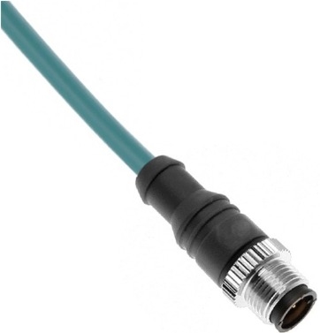 Mencom Ethernet Cordset Male Straight - MDE45-4MP-10M