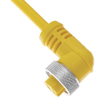 Mencom MIN Female Right Angle Molded Cable - MIN-3FPX-3-R