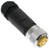 Mencom MIN Size I 5 Pin Female Hardwired Connector - MIN-5FP-FWX