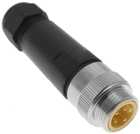 Mencom MIN Size I 6 Pin Male Hardwired Connector - MIN-6MPM-FW