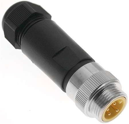 Mencom MIN Size I 6 Pin Male Hardwired Connector - MIN-6MPM-FWX