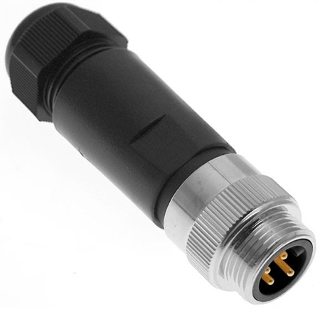 Mencom MIN Size I 4 Pin Male Hardwired Connector - MINC-4MP-FWX