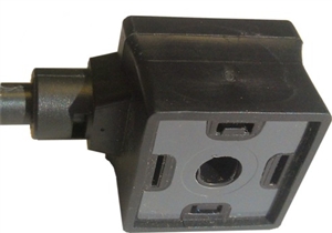 Din Valve Connector Form A Molded, 1 Conductor - 30"