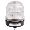 Menics 86mm LED Beacon Light, 90-240V, Clear, w/ Alarm