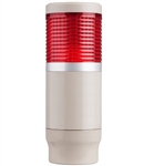 Menics MT4B1BL-R 1 Tier Tower Light, Red