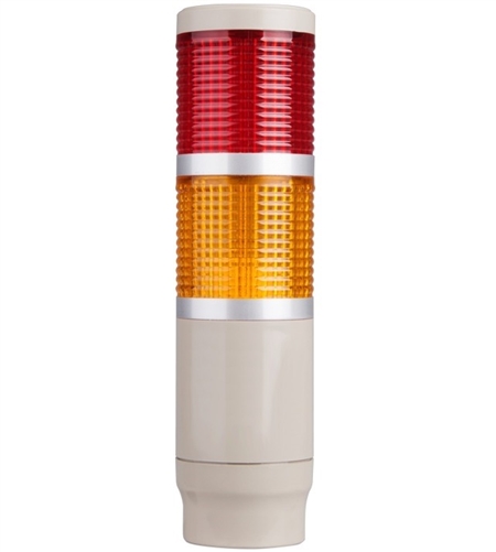 Menics MT4B2AL-RY 2 Tier Tower Light, Red/Yellow