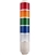 Menics MT8B5AL-RYGBC 5 Tier Tower Light, Red/Yellow/Green/Blue/Clear