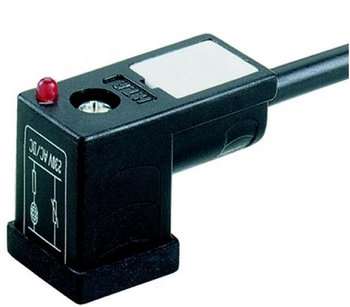 Lighted Form C Solenoid Connector