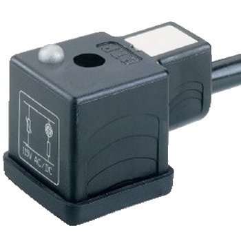 HTP Din Connector Form A 24V AC/DC LED MOV