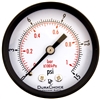 DuraChoice PA204B-015 Dry Utility Pressure Gauge, 2" Dial