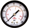 DuraChoice PA204B-160 Dry Utility Pressure Gauge, 2" Dial