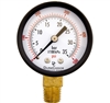 DuraChoice PA204L-500 Dry Utility Pressure Gauge, 2" Dial