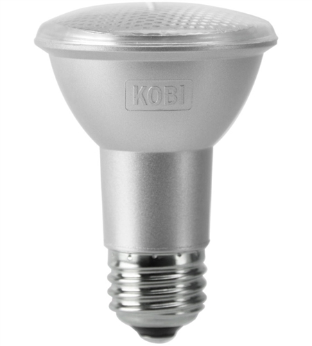 Kobi Electric PAR20-50-30-FL 7W PAR20 LED Light, 3000K