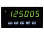 Red Lion Dual Counter/Rate Meter, 6 Digit, Green LED