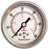 DuraChoice PB158B-060 Oil Filled Pressure Gauge, 1-1/2" Dial