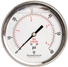 DuraChoice PB404B-060 Oil Filled Pressure Gauge, 4" Dial