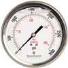 DuraChoice PB404B-K03 Oil Filled Pressure Gauge, 4" Dial