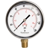 DuraChoice PB405L-160 Oil Filled Pressure Gauge, 4" Dial