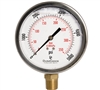 DuraChoice PB405L-K05 Oil Filled Pressure Gauge, 4" Dial