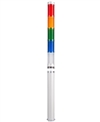 Menics PLDLF-502-RYGBC 5 Tier LED Tower Light, Red Yellow Green Blue Clear