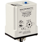 Macromatic PMPU-FA8X 190-500V Multi-Detection Phase Monitor Relay, 5A SPDT + 5A SPNO, Fixed Time Delay