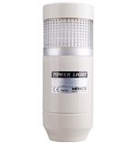 Menics PRE-120-C 1 Stack LED Tower Light, Clear