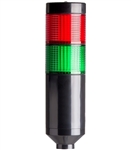 Menics PTE-A-2FF-RG-B 2 Tier LED Tower Light, Red/Green