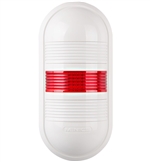 Menics PWEB-1FF-R 1 Tier LED Tower Light, Red, w/ Buzzer