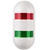 Menics PWEB-201-RG 2 Tier LED Tower Light, Red Green, w/ Buzzer