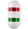 Menics PWEB-2FF-RG 2 Tier LED Tower Light, Red Green, w/ Buzzer