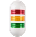 Menics PWEB-301-RYG 3 Tier LED Tower Light, Red Yellow Green, w/ Buzzer