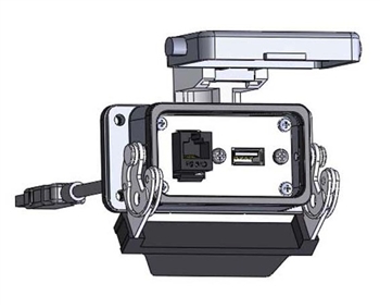 Mencom RJ45-USB-10-10LS Panel Interface Connector