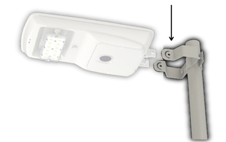 Remphos Round Pole Bracket for 30W Solar Area Light