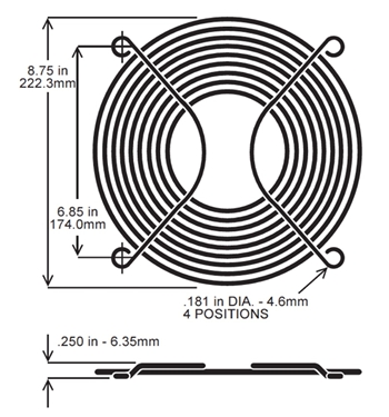 GardTec Wire Form Fan Guard