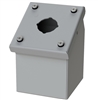 Saginaw Sloped Front Push Button Box, 1 Position, 30.5mm