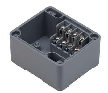 4 Position Aluminum 8 Terminal Electrical Enclosure