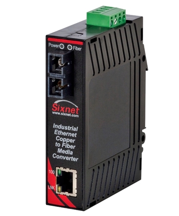 Sixnet Industrial Media Converter - SL-2ES-3SC