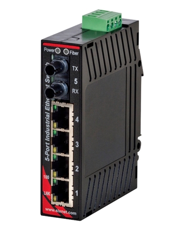 Sixnet 5 Port Industrial Ethernet Switch - SL-5ES-2ST