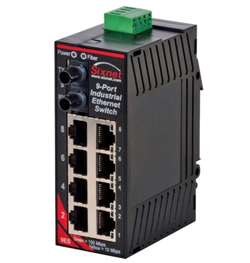 Sixnet 9 Port Industrial Ethernet Switch - SL-9ES-3STL