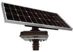 Light Efficient Design SL-SAL-HYB-30W-40K-SF-BK-G1 30W LED Hybrid Solar Area Light, 4000K