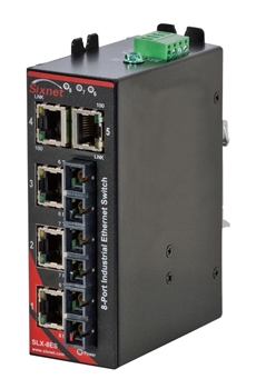 Sixnet 8 Port Industrial Ethernet Switch - SLX-8ES-7SC