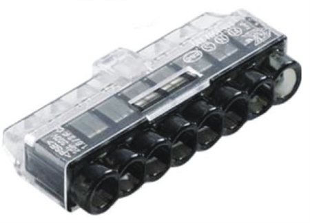 Clear Black 8 Position SPEED-E Connector